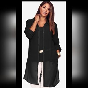 Sheer Mega Tunic NWT
